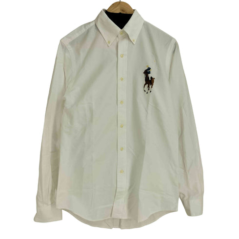 ラルフローレン RALPH LAUREN CLASSIC FIT ピッグボニー刺繍 L/S BD シャツ メンズ import:XS