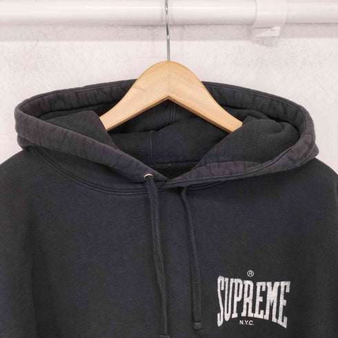 シュプリーム Supreme 21AW Bleached Hooded Sweatshirt メンズ L