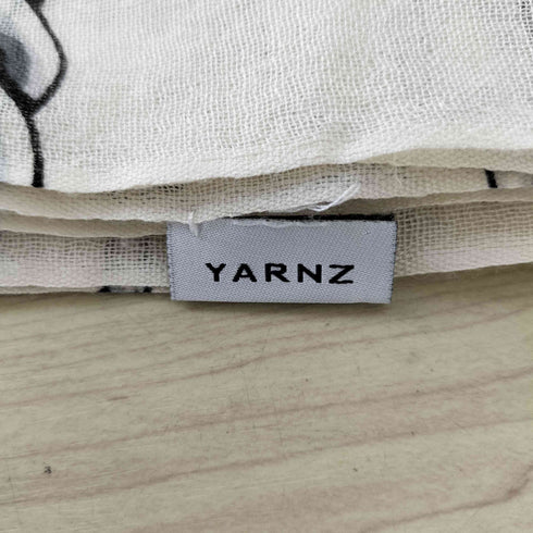 YARNZ 総柄大判 カシミヤシルク ストール レディース