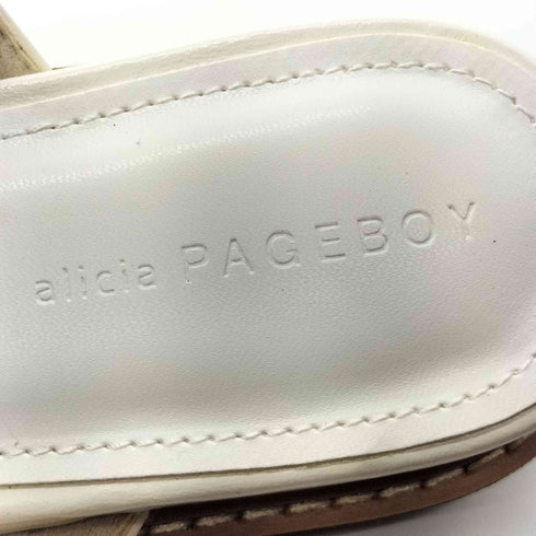 ページボーイ PAGEBOY バックルデザインサンダル レディース JPN:L