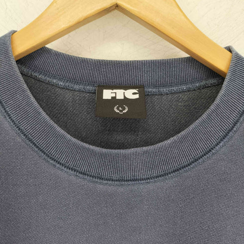 エフティーシー FTC 26SS PIGMENT DYED SMALL BOX LOGO CREW NECK メンズ L