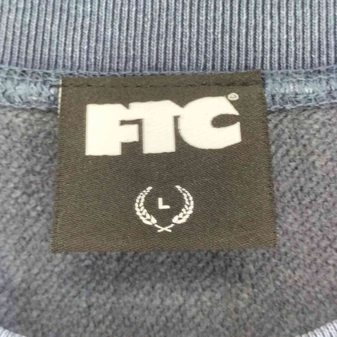 エフティーシー FTC 26SS PIGMENT DYED SMALL BOX LOGO CREW NECK メンズ L