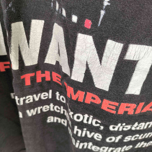 1997 コピーライト USA製 I WANT YOU キャラクタープリント Tシャツ vintage メンズ import:XL