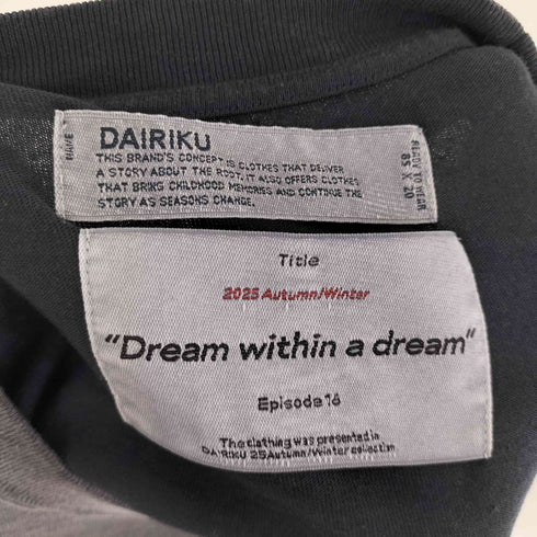 ダイリク DAIRIKU TATTOO Switching TEE メンズ M