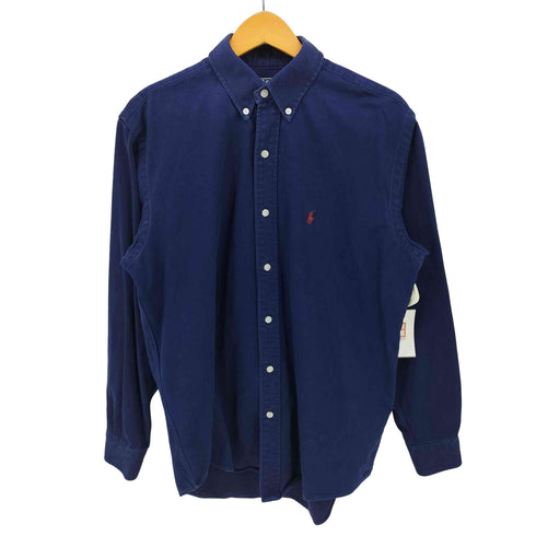 ポロバイラルフローレン Polo by RALPH LAUREN 90S BLAIRE ボタンダウン ポニー刺繍 L/S シャツ メンズ import:M