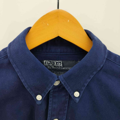 ポロバイラルフローレン Polo by RALPH LAUREN 90S BLAIRE ボタンダウン ポニー刺繍 L/S シャツ メンズ import:M