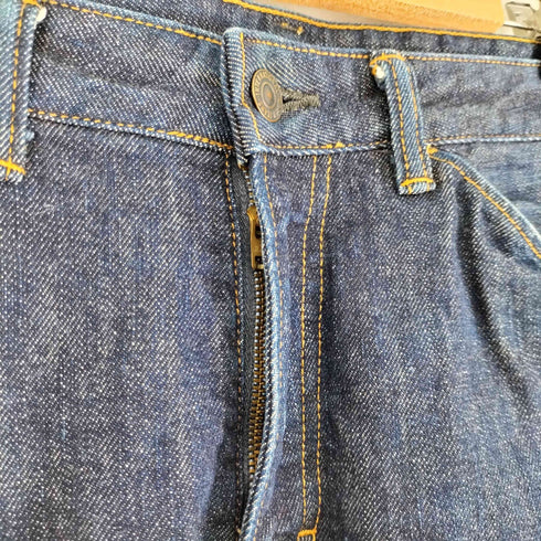 ビッグジョン BIG JOHN インディゴ ストレートデニムパンツ メンズ US:30-31