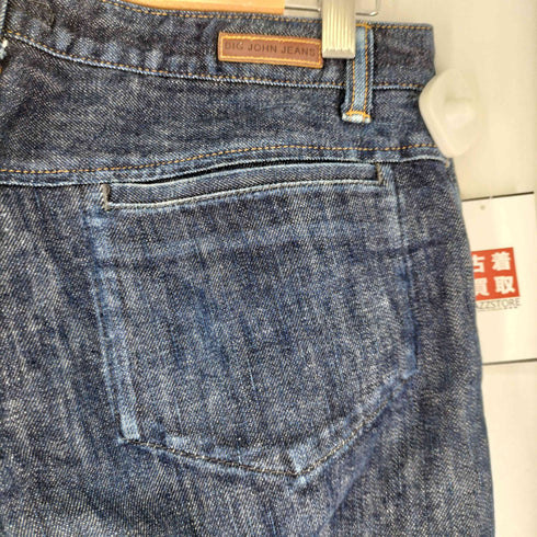 ビッグジョン BIG JOHN インディゴ ストレートデニムパンツ メンズ US:30-31