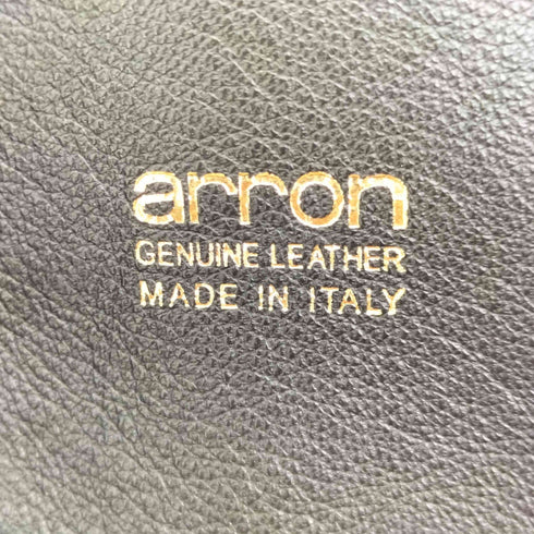 arron イタリア製 ミックスカラー ファー 巾着 バッグ レディース