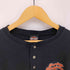 ハーレーダビッドソン HARLEY-DAVIDSON 00S ワンポイントロゴ モーターサイクル コットン ヘンリーネック Tシャツ メンズ import:XL