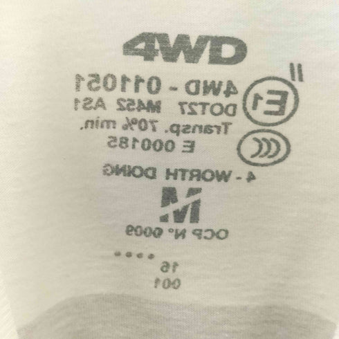 4WD 4 WORTH DOING LETS HANG S/S TEE street メンズ JPN:M