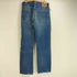 リーバイス Levis 70-80S 66後期 501 デニムパンツ ボタン裏6刻印 スモールE 赤耳 メンズ 33/34