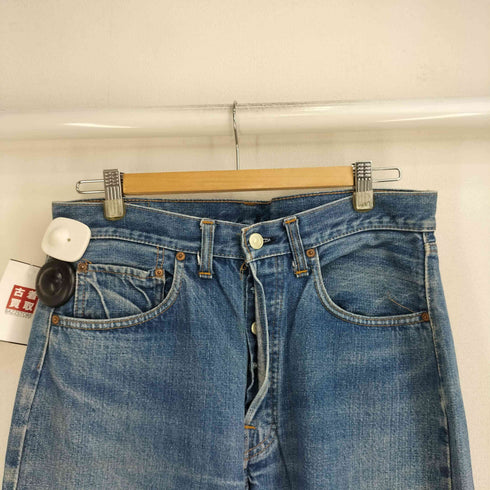 リーバイス Levis 70-80S 66後期 501 デニムパンツ ボタン裏6刻印 スモールE 赤耳 メンズ 33/34