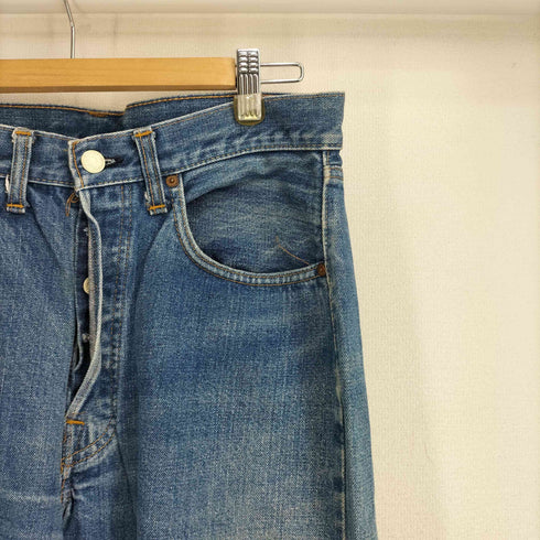 リーバイス Levis 70-80S 66後期 501 デニムパンツ ボタン裏6刻印 スモールE 赤耳 メンズ 33/34