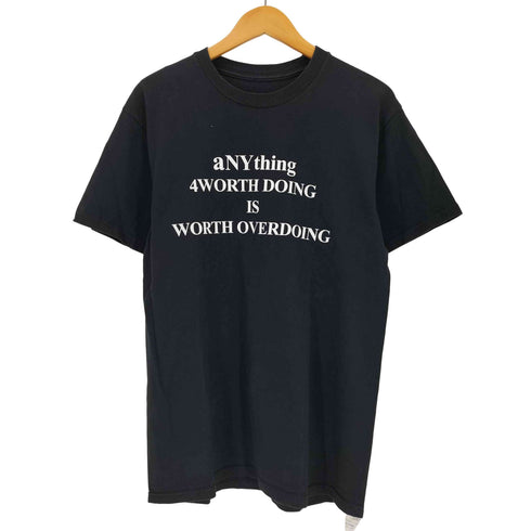 4WD aNYthing 4 Worth Doing Tee street メンズ M