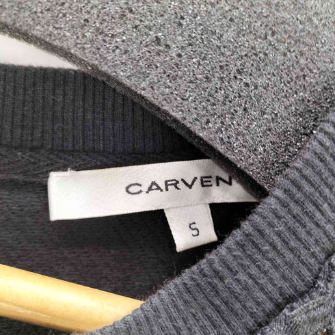 カルヴェン CARVEN メッシュデザイン ノースリーブワンピース レディース S