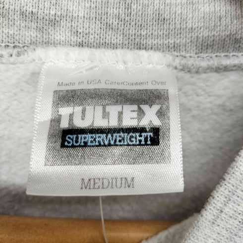 タルテックス TULTEX ラメ プリント クルーネックスウェット メンズ import:M