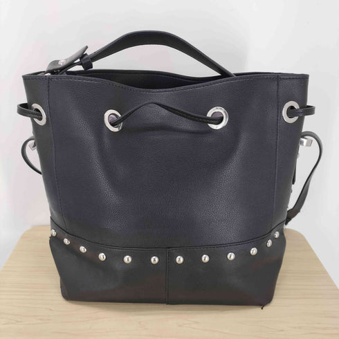 ザラ ZARA スタッズショルダーバッグ レディース