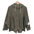 ザラ ZARA ミリタリーフーデッドパーカー レディース import:M