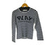 プレイコムデギャルソン PLAY COMME des GARCONS ロゴプリント ボーダー L/S カットソー レディース JPN:S