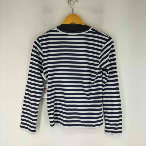 プレイコムデギャルソン PLAY COMME des GARCONS ロゴプリント ボーダー L/S カットソー レディース JPN:S