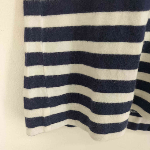 プレイコムデギャルソン PLAY COMME des GARCONS ロゴプリント ボーダー L/S カットソー レディース JPN:S