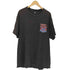 00s ダメージ加工 両面プリント クルーネックTシャツ メンズ