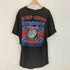 00s ダメージ加工 両面プリント クルーネックTシャツ メンズ
