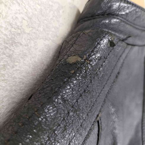 LOUIS JOONE lamb leather 比翼レザージャケット レディース 9AB2