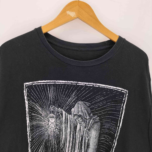 Mortus Viventi タロットカードプリント クルーネックTシャツ メンズ 2X