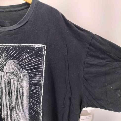 Mortus Viventi タロットカードプリント クルーネックTシャツ メンズ 2X