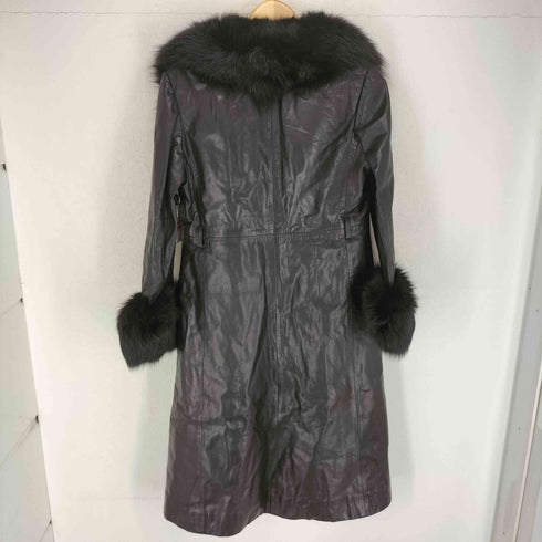 leather&fur レザー&ファー ロングコート メンズ JPN:M