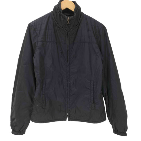 プラダ PRADA MADE IN ITALY FULL-ZIP NYLON JACKET イタリア製 フルジップ ナイロン パデット ブルゾン ジャケット ダブルジップ ririジップ archive アーカイブ メンズ EUR:46