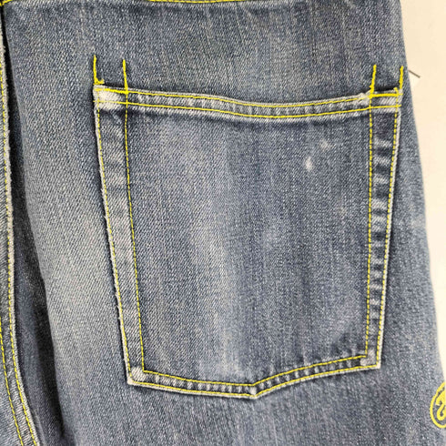 ステューシー Stussy 00S logo embroidery denim メンズ