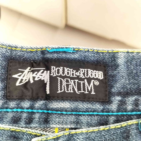 ステューシー Stussy 00S logo embroidery denim メンズ