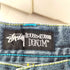 ステューシー Stussy 00S logo embroidery denim メンズ