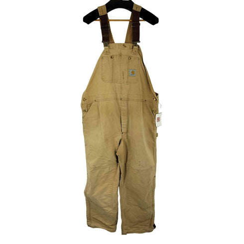 カーハート Carhartt ダック地 ダブルニー オーバーオール メンズ