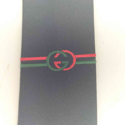 グッチ GUCCI ワンポイント ブランドロゴ ネクタイ メンズ