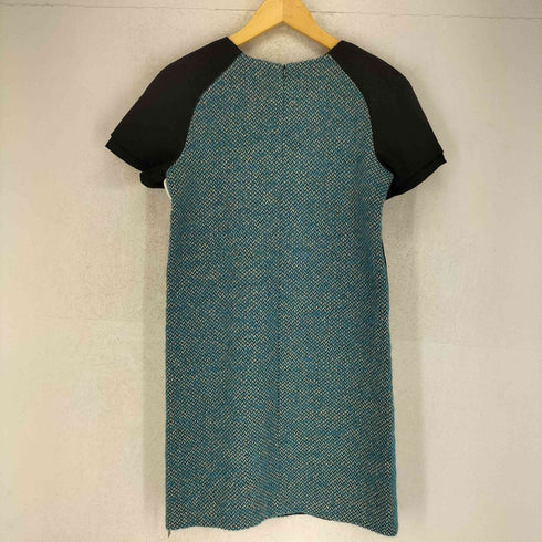 スポーツマックスコード SPORTMAX CODE フロントスキッパー ニット切替ワンピース レディース 36