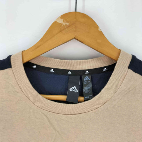 アディダス adidas 3ストライプ Tシャツ メンズ import:L