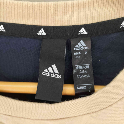 アディダス adidas 3ストライプ Tシャツ メンズ import:L