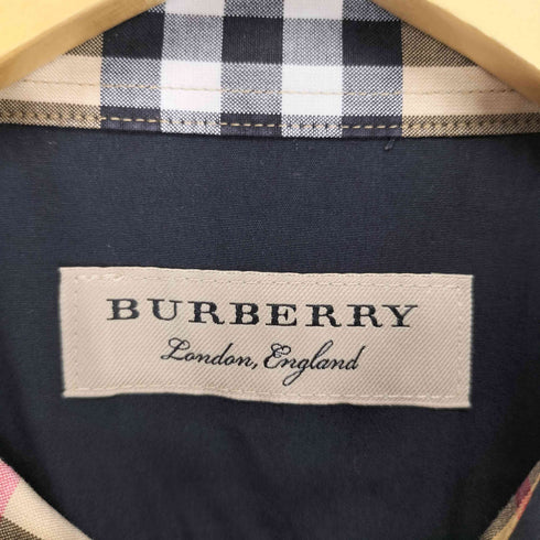 バーバリー BURBERRY ホースロゴ刺繍レギュラーシャツ メンズ M