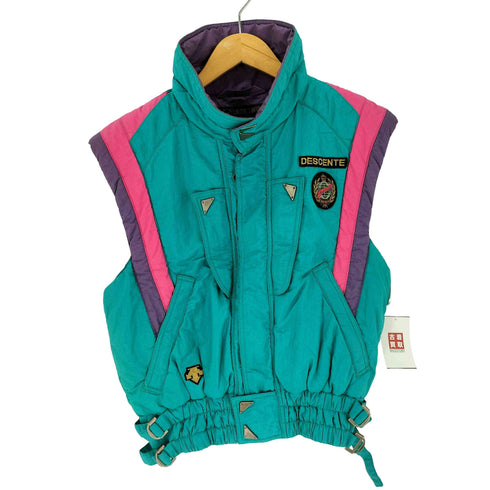 デサント descente 90s ロゴパッチ スキーウェア ベスト メンズ JPN:M