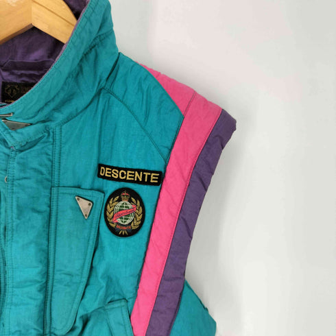デサント descente 90s ロゴパッチ スキーウェア ベスト メンズ JPN:M