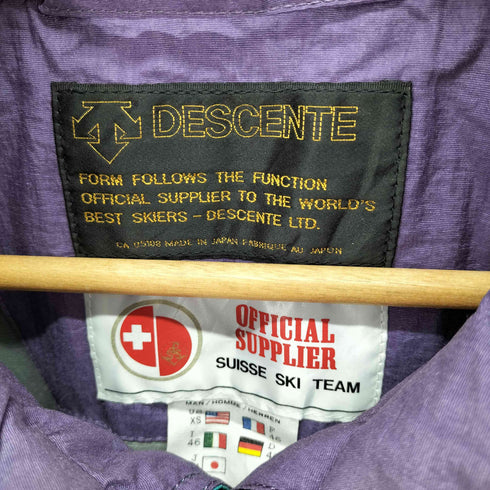 デサント descente 90s ロゴパッチ スキーウェア ベスト メンズ JPN:M