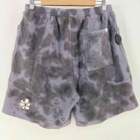 パム PAM GESTURES MARBLE EFFECT HACKERZ SHORTS メンズ M