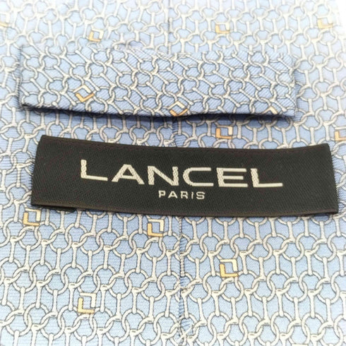 ランセル LANCEL 総柄シルクネクタイ メンズ