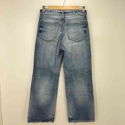 アッパーハイツ upper hights ダメージ加工 ワイドデニムパンツ レディース 23