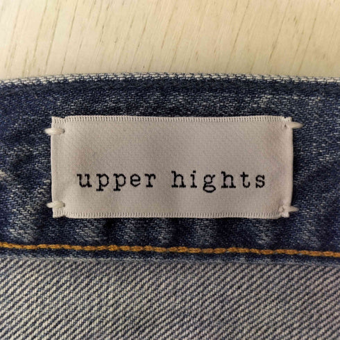 アッパーハイツ upper hights ダメージ加工 ワイドデニムパンツ レディース 23