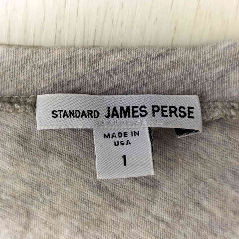 ジェームスパース JAMES PERSE MADE IN USA Vネック L/S カットソー レディース JPN:1
